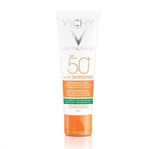 Vichy Capital Soleil sunscreen SPF50+ matting 3in1 50ml
