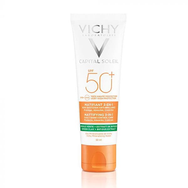 Vichy Capital Soleil sunscreen SPF50+ matting 3in1 50ml