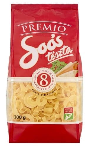 Soós Premio 8-egg Boglyas noodles