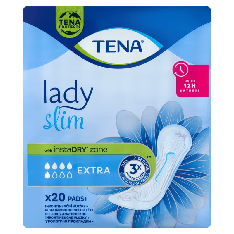 Tena Lady Slim Extra puha inkontinencia betét rendszeres vizeletvesztésre