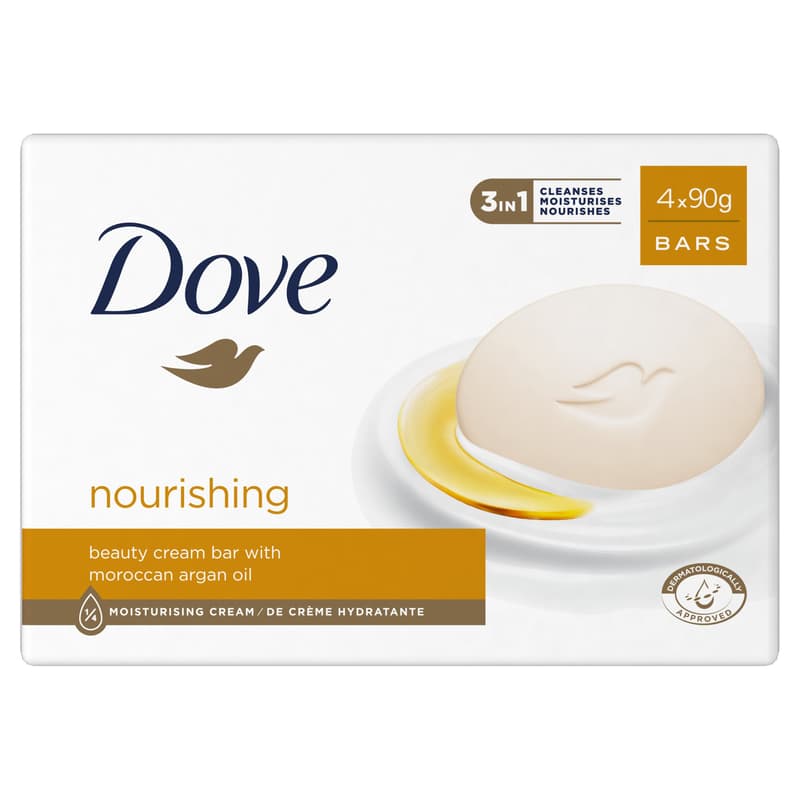 Dove Nourishing krémszappan 4x90 g
