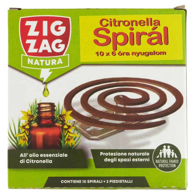 Zig Zag Citronella spirál