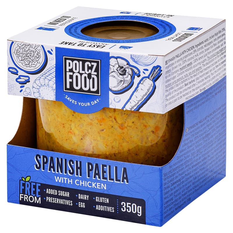 Polcz Spanyol csirkehúsos paella, gluténmentes