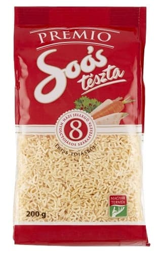 Soós Premio 8 tojásos Betű