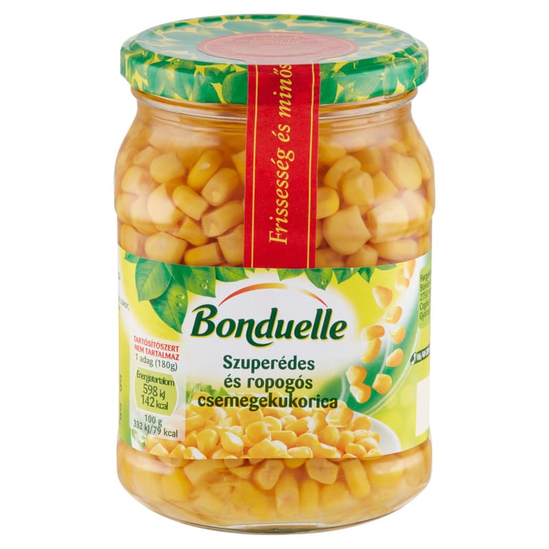 Bonduelle szuperédes és ropogós csemegekukorica (530 g)