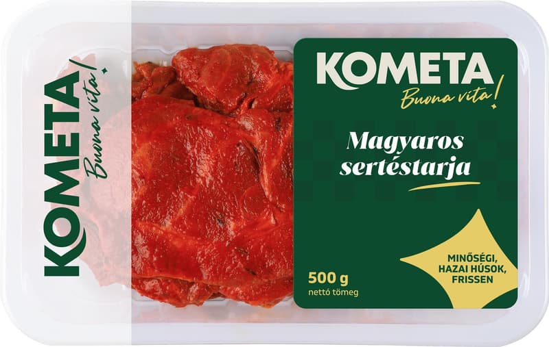 Marinated Pork Neck with Paprika, boneless, sliced