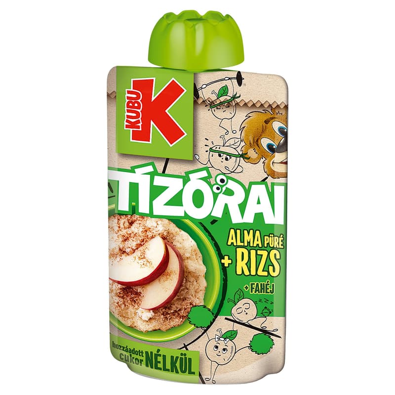 Kubu Tízórai Alma-Fahéj + Rizs