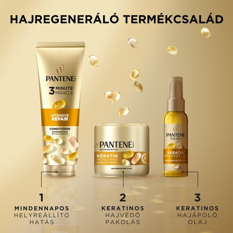 Pantene Pro-V Intensive Repair Keratinos Pakolás