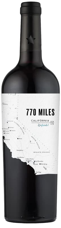 770 Miles Zinfandel Rouge from California, red, 2021