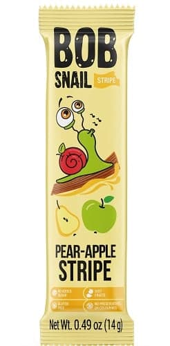 Bob-Snail Natural pear-apple stripe 14g
