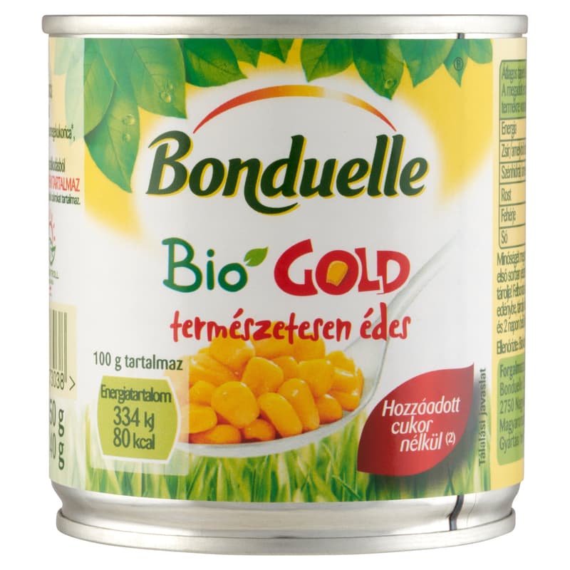 Bonduelle Gold BIO morzsolt csemegekukorica (150 g)