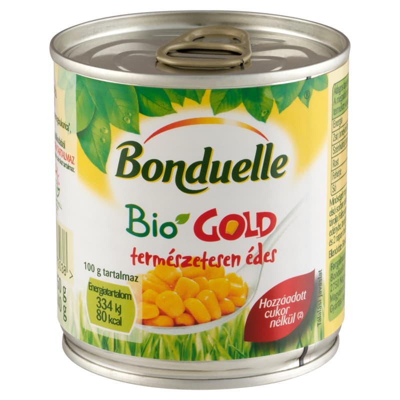 Bonduelle Gold BIO morzsolt csemegekukorica (150 g)