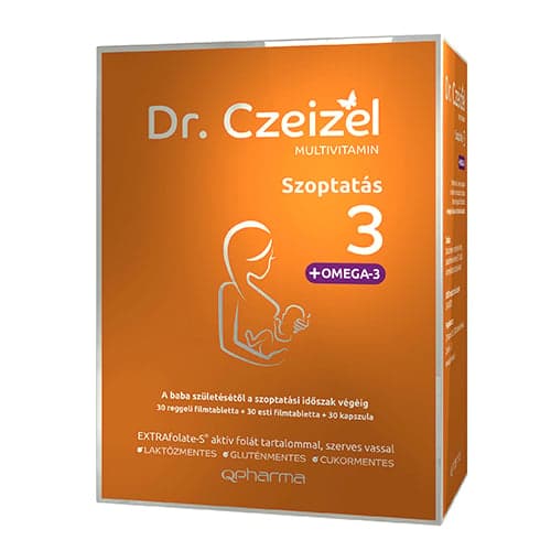 Dr.Czeizel Szoptatás 3 Multivitamin filmtabletta 3x30 db