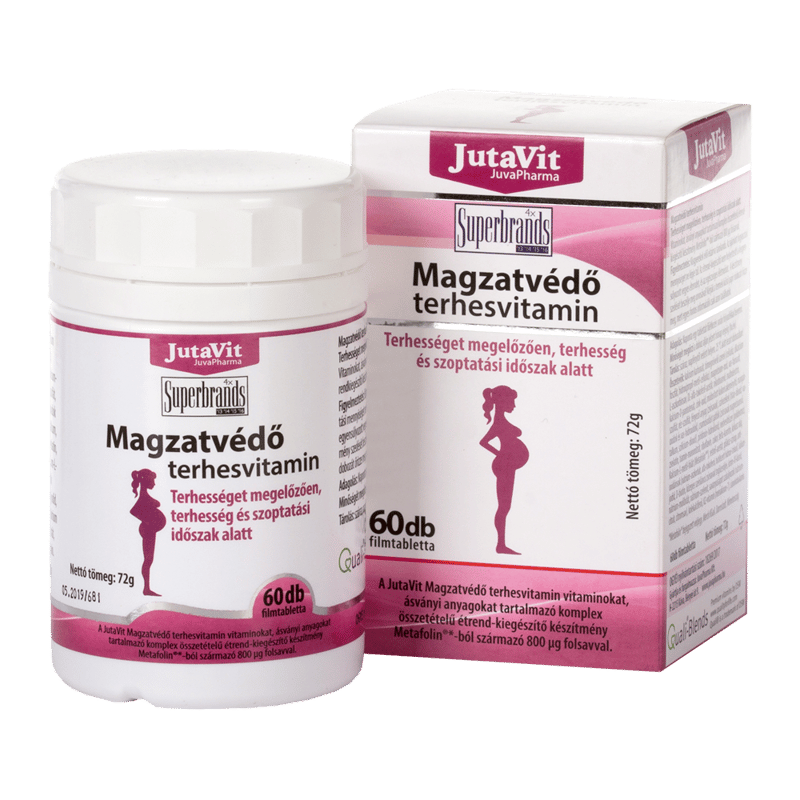 JutaVit Magzatvédő Terhesvitamin filmtabletta 60 db