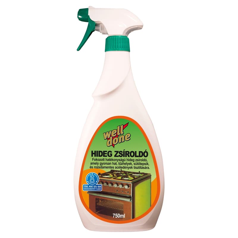 Cold oil degreaser
