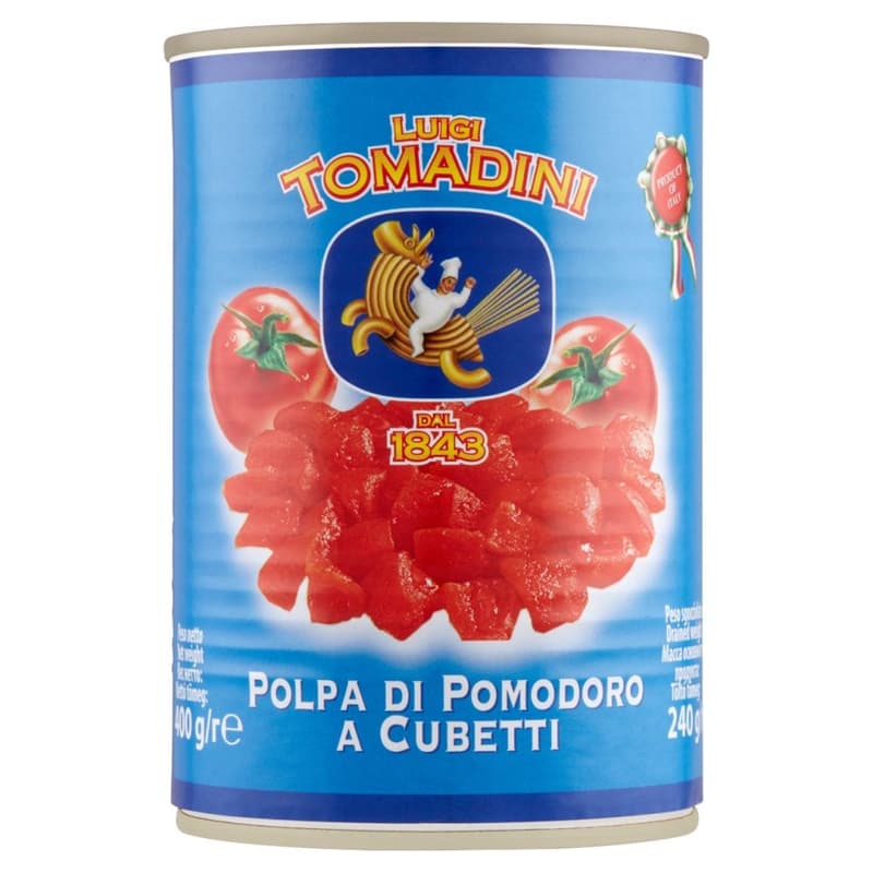 Luigi Tomadini Diced Tomatoes