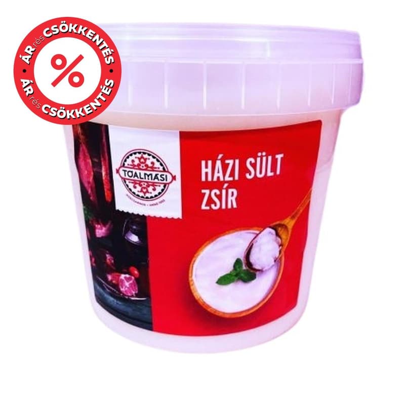 Tóalmási házi sült sertés zsír