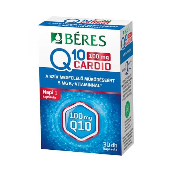 Berry Q10 Cardio 100mg dietary supplement capsules 30x