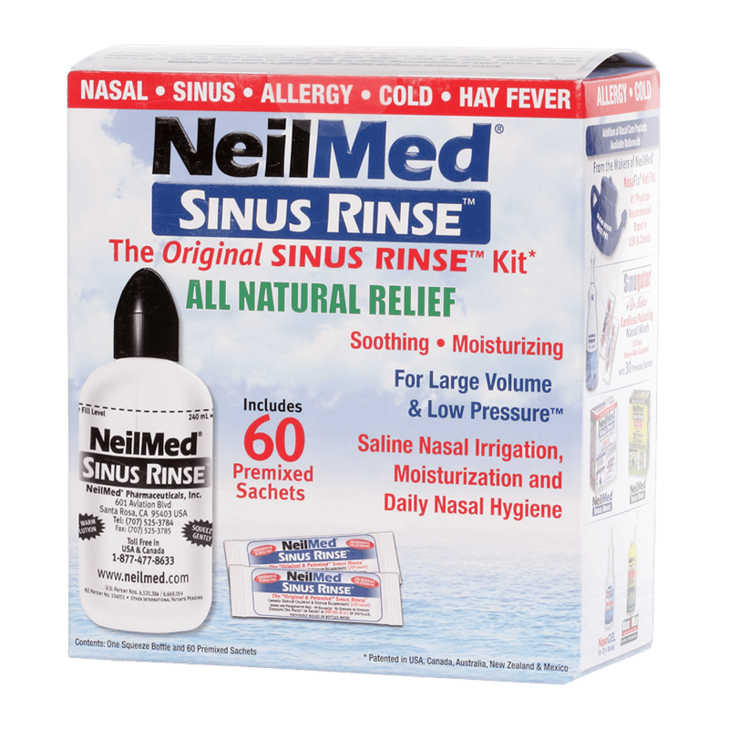Sinus Rinse orrmosó szett felnőtteknek (palack + 60 tasak)