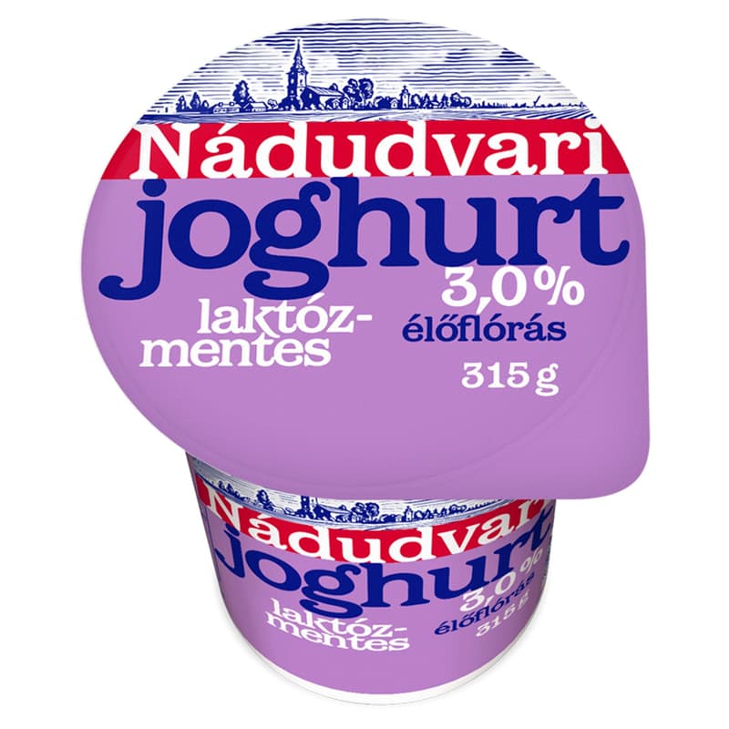 Nádudvari Laktózmentes élőflórás joghurt 3%