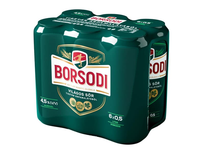Borsodi Sör 6 doboz