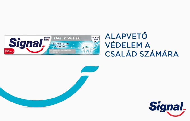 Signal Family Daily White toothpaste