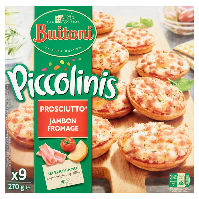 Buitoni Piccolinis Sonkás