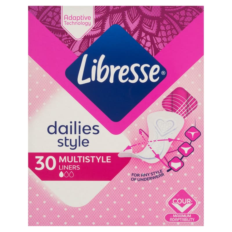 Libresse Dailies Style Multistyle panty liner