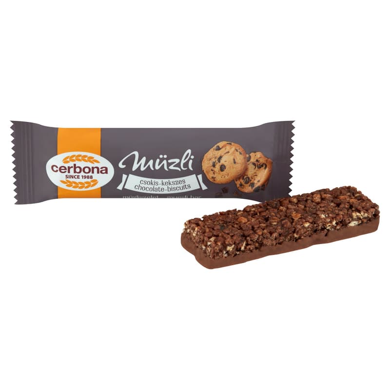Cerbona Chocolate-biscuit muesli bar