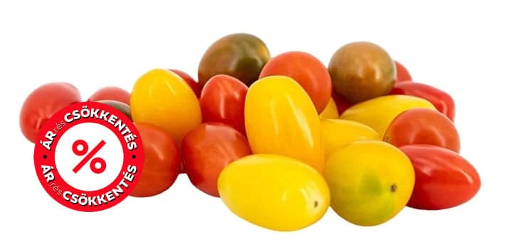 Cherry paradicsom mix, csomagolt