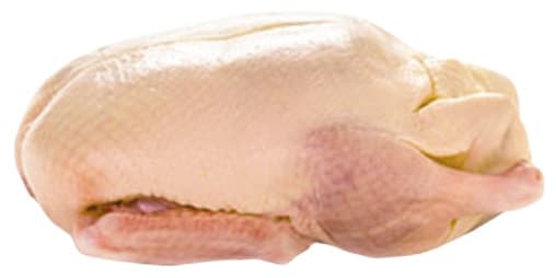 Fagyasztott pecsenye grillkacsa egész