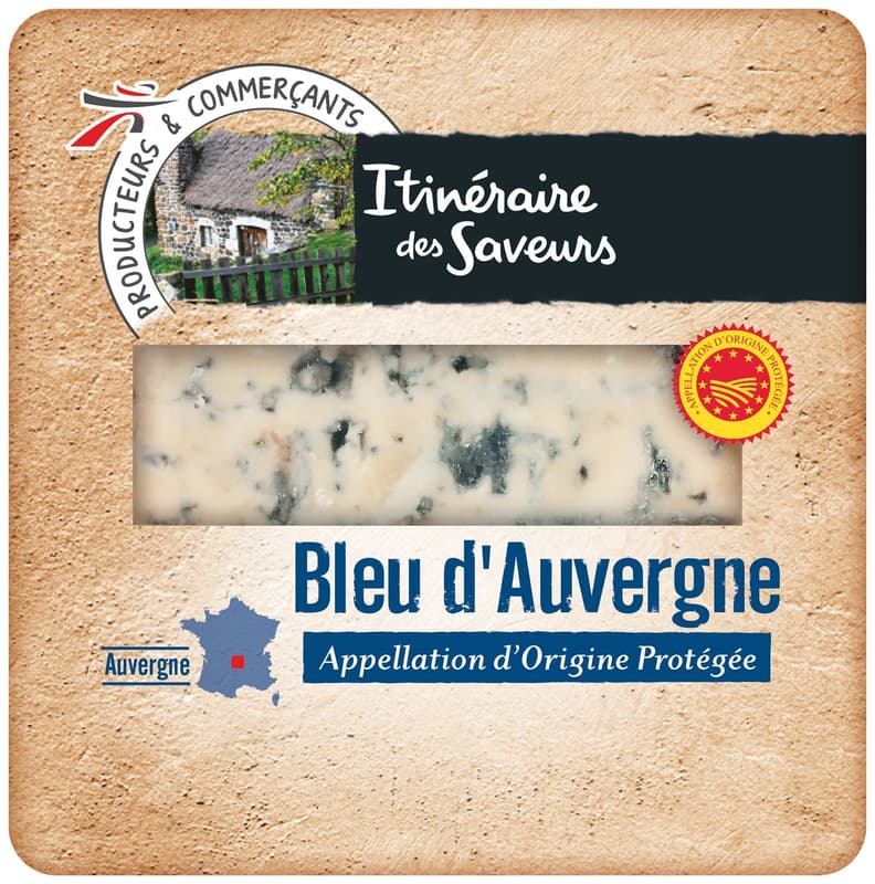 IDS OEM Bleu d’Auvergne nemespenésszel érlelt zsíros lágy sajt