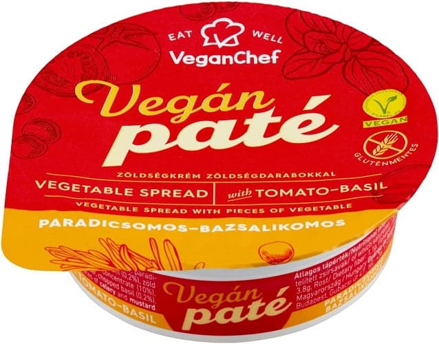 Veganchef Vegetable Spread with Tomato-Basil
