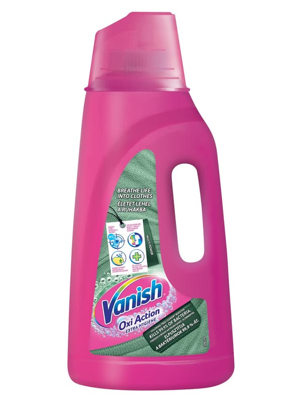 Vanish Oxi Action antibacterial disinfectant and stain remover gel, 1,88 liter