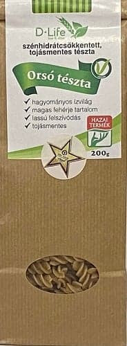 D-Life szénhidrátcsökkentett Orsó tészta