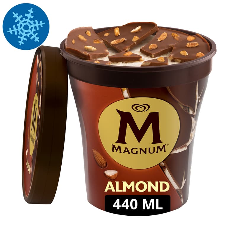Magnum Poharas Mandula Jégkrém