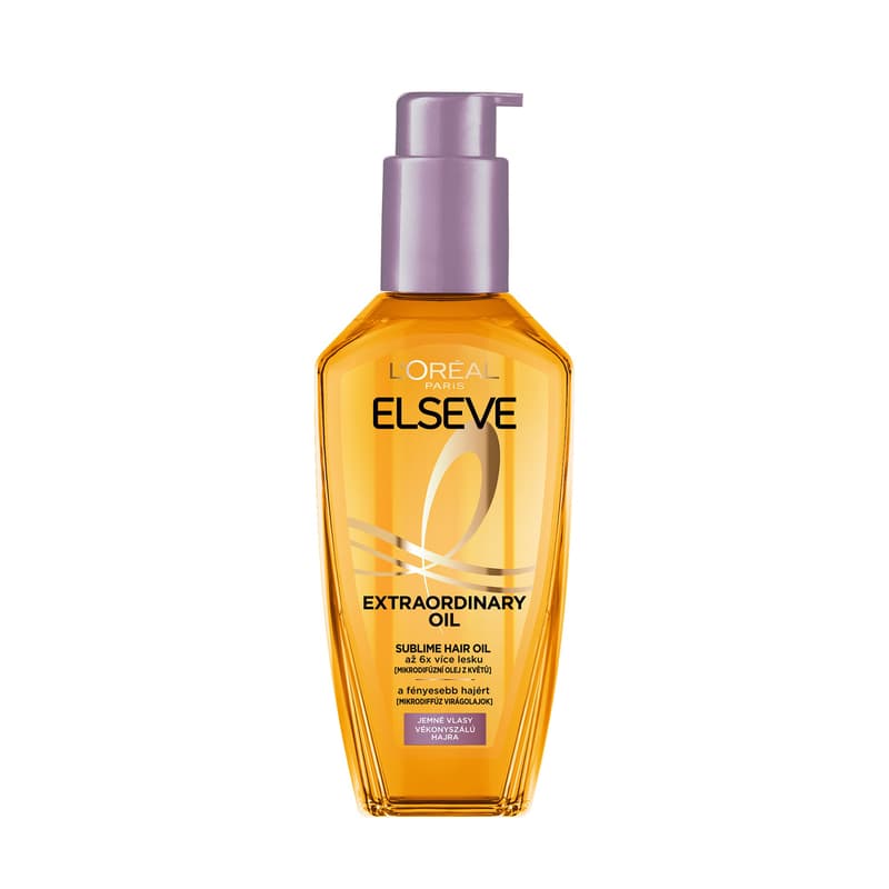 L’Oréal Paris Elseve Extraordinary hajápoló olaj károsodott hajra