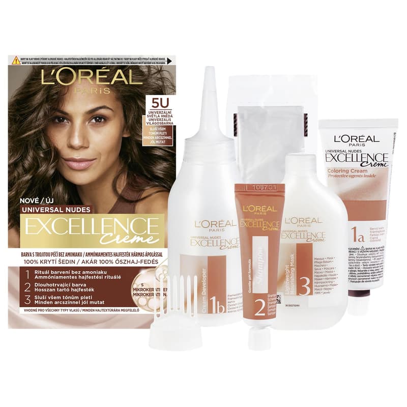 L'Oréal Paris Excellence Creme Universal Nudes coloration 5U