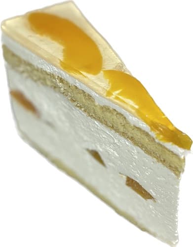 Cukormentes Gyár - Peach curd cake with sweeteners