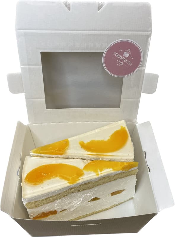 Cukormentes Gyár - Peach curd cake with sweeteners