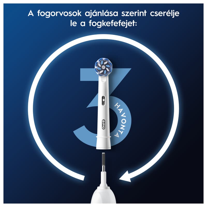 Oral-B Sensitive Clean Fogkefefej