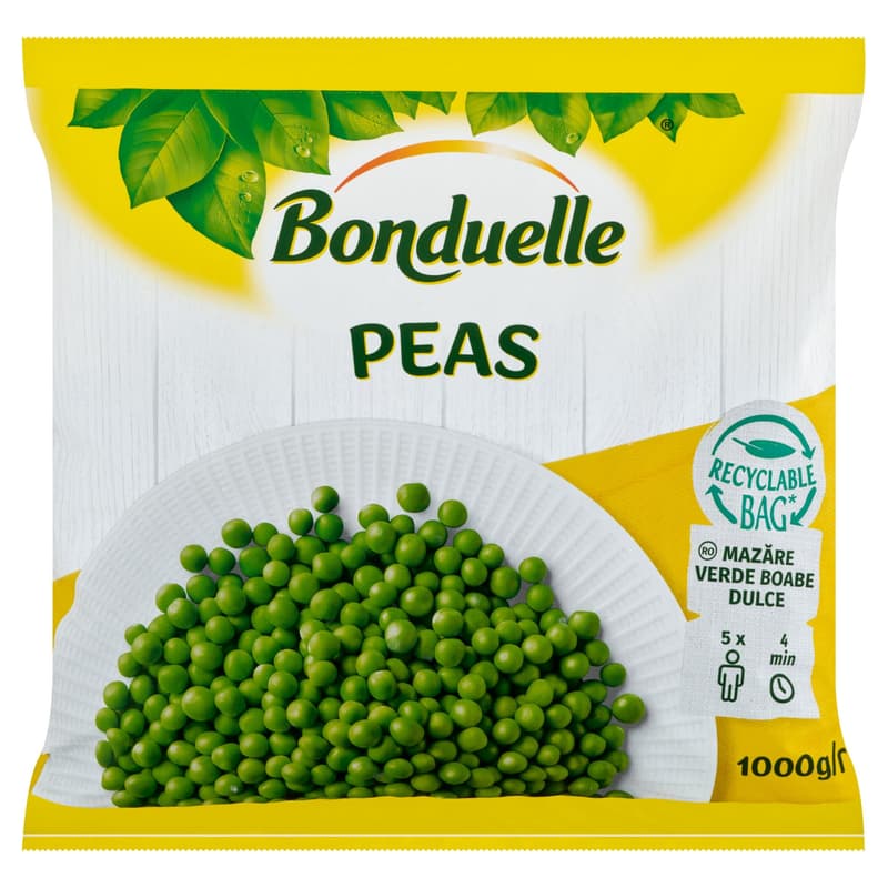 Bonduelle quick-frozen green peas