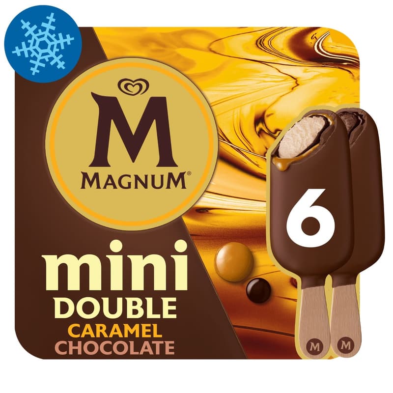 Magnum Mini Multipack Double Chocolate Ice Cream