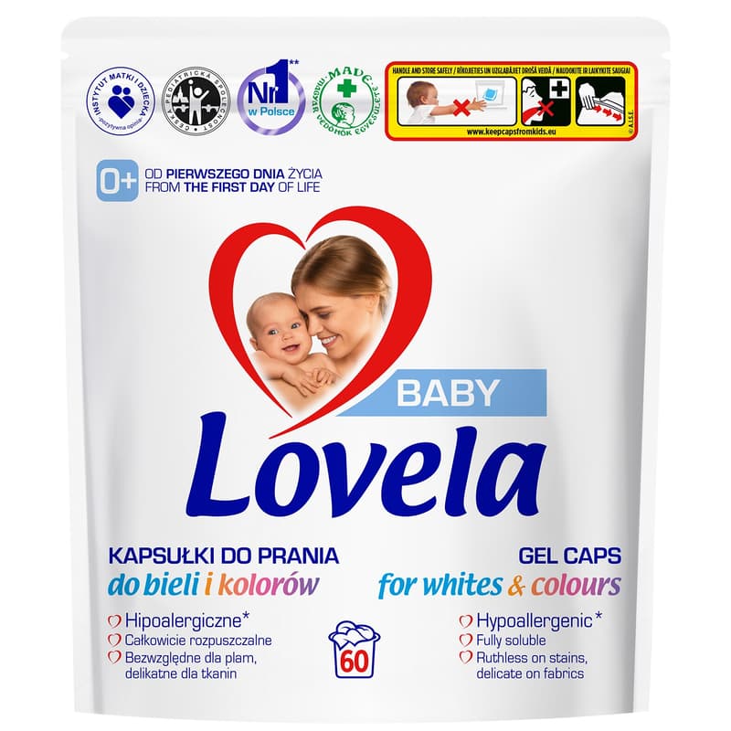 Lovela Baby Hipoallergén Mosókapszula