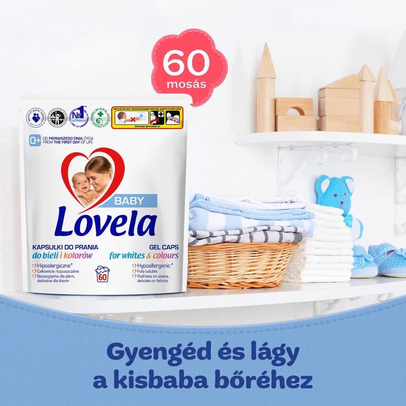 Lovela Baby Hipoallergén Mosókapszula