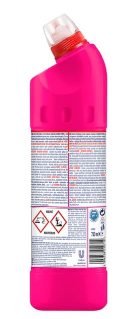 Domestos Extended Power Pink Fresh fertőtlenítő hatású folyékony tisztítószer, 750 ml