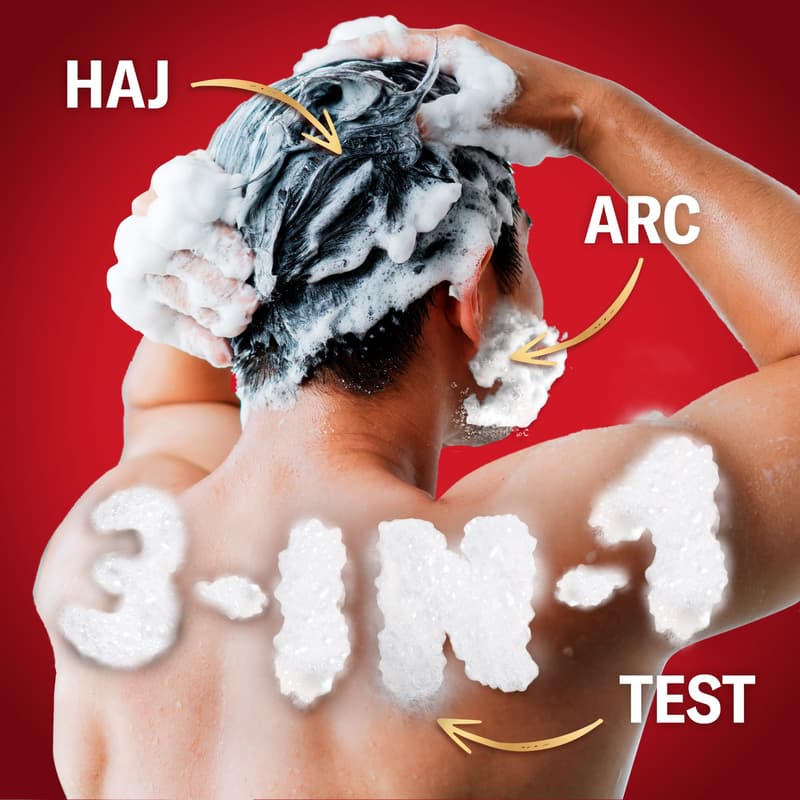 Old Spice Captain 3 az 1-ben Tusfürdő és Sampon