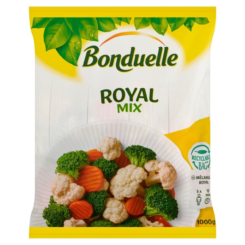 Bonduelle gyorsfagyasztott Royal zöldségkeverék