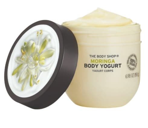 The Body Shop Moringa testjoghurt