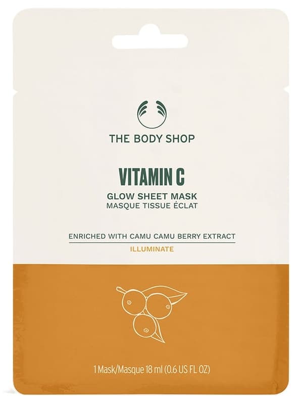 The Body Shop C-vitaminos ragyogásfokozó fátyolmaszk